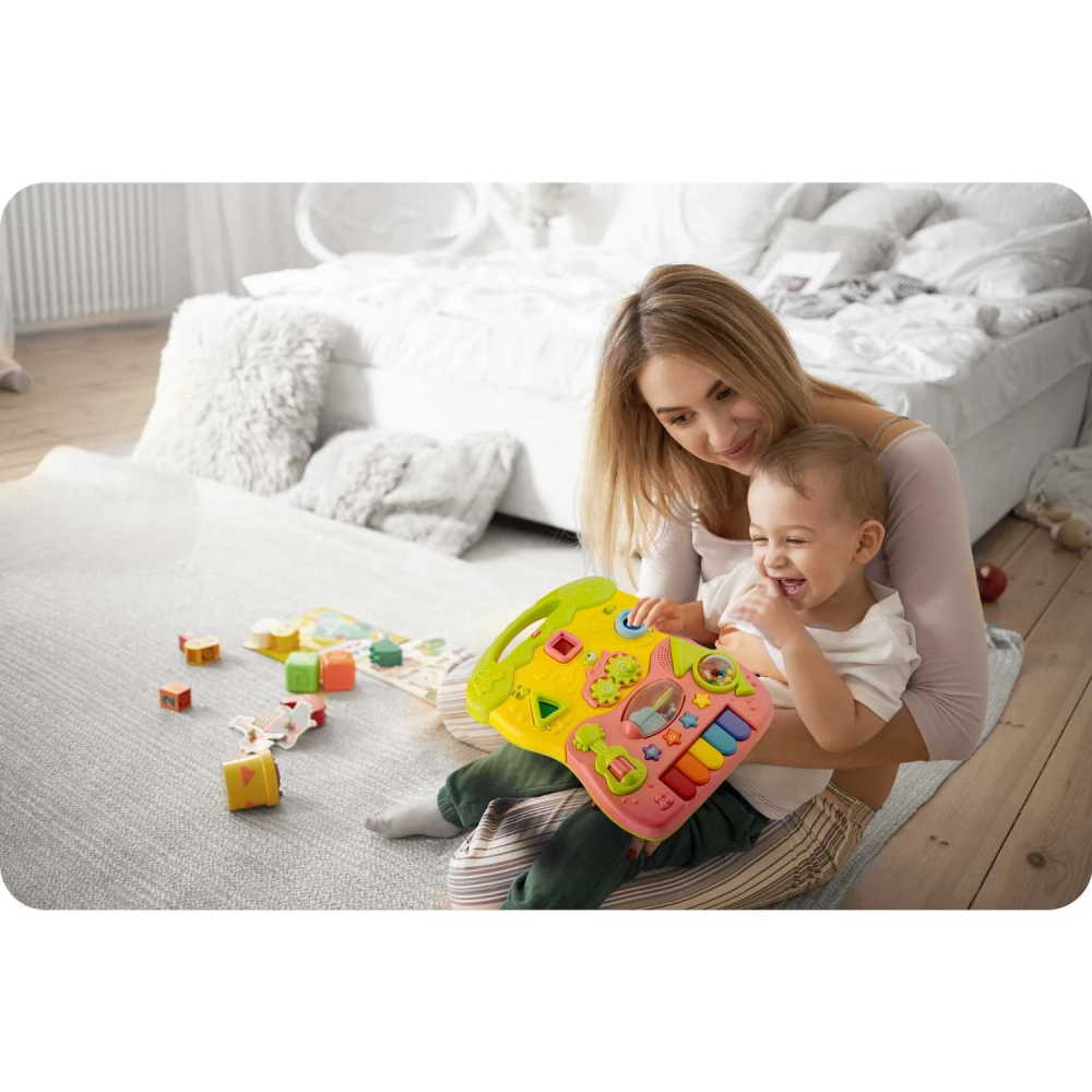 Antepremergator Ricokids 2in1 Roz, Educativ - imagine 7