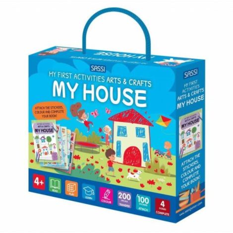 Set Creativ Casa Mea | Sassi | 4+ ani