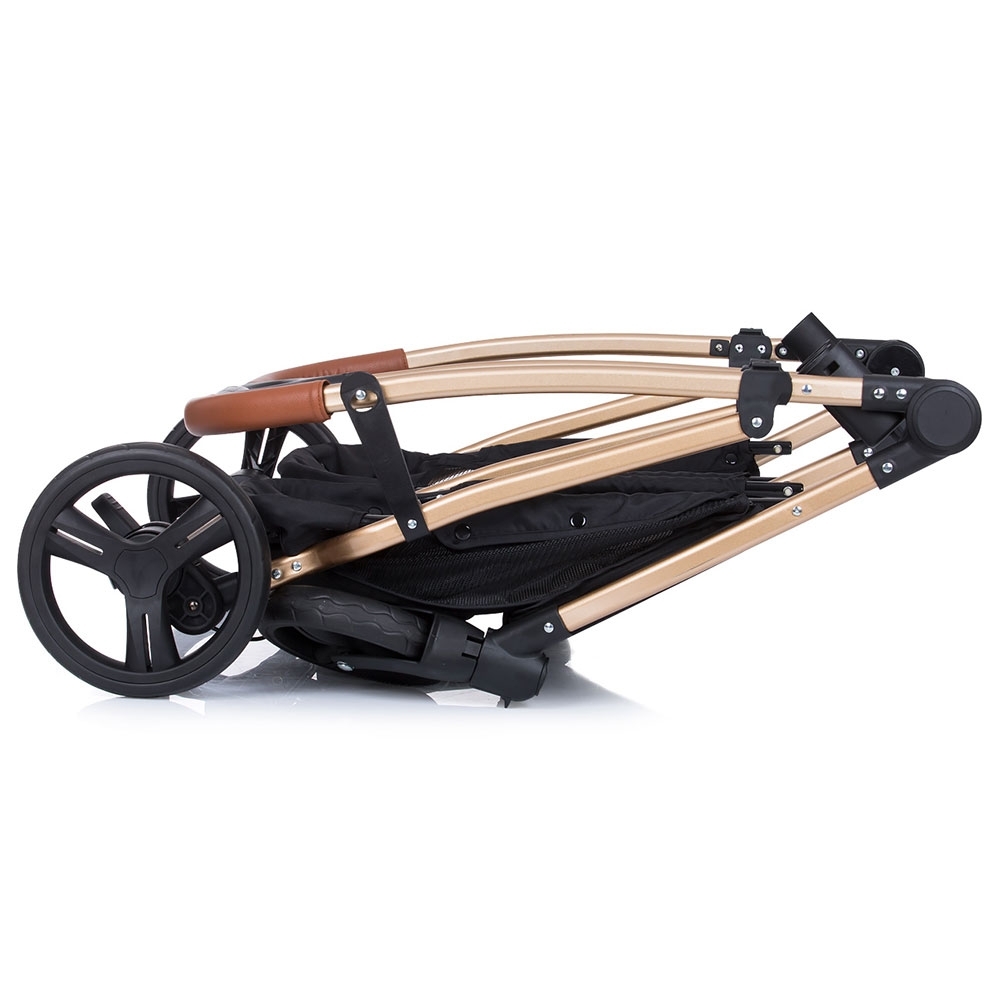 Carucior Gemeni Chipolino Duo Smart 2 in 1, Raven - imagine 5