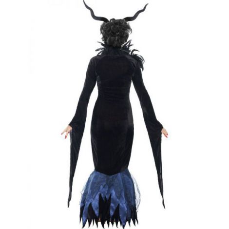 Costum Maleficent Femei Smiffys - Elegant, 140 cm - imagine 2