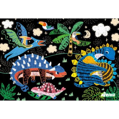 Set Scratch Art Dinozauri Avenir | Creativitate - imagine 4