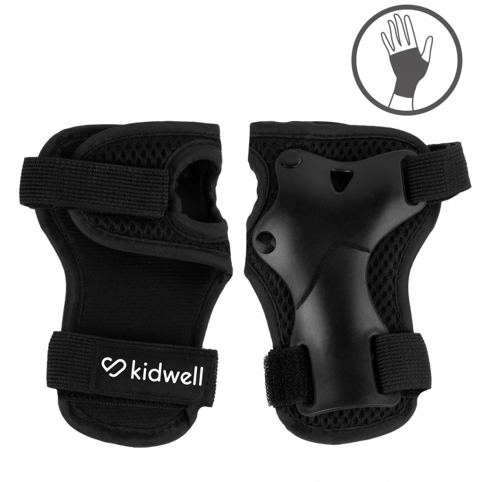 Kidwell Trix Black - Set protecție copii - imagine 6