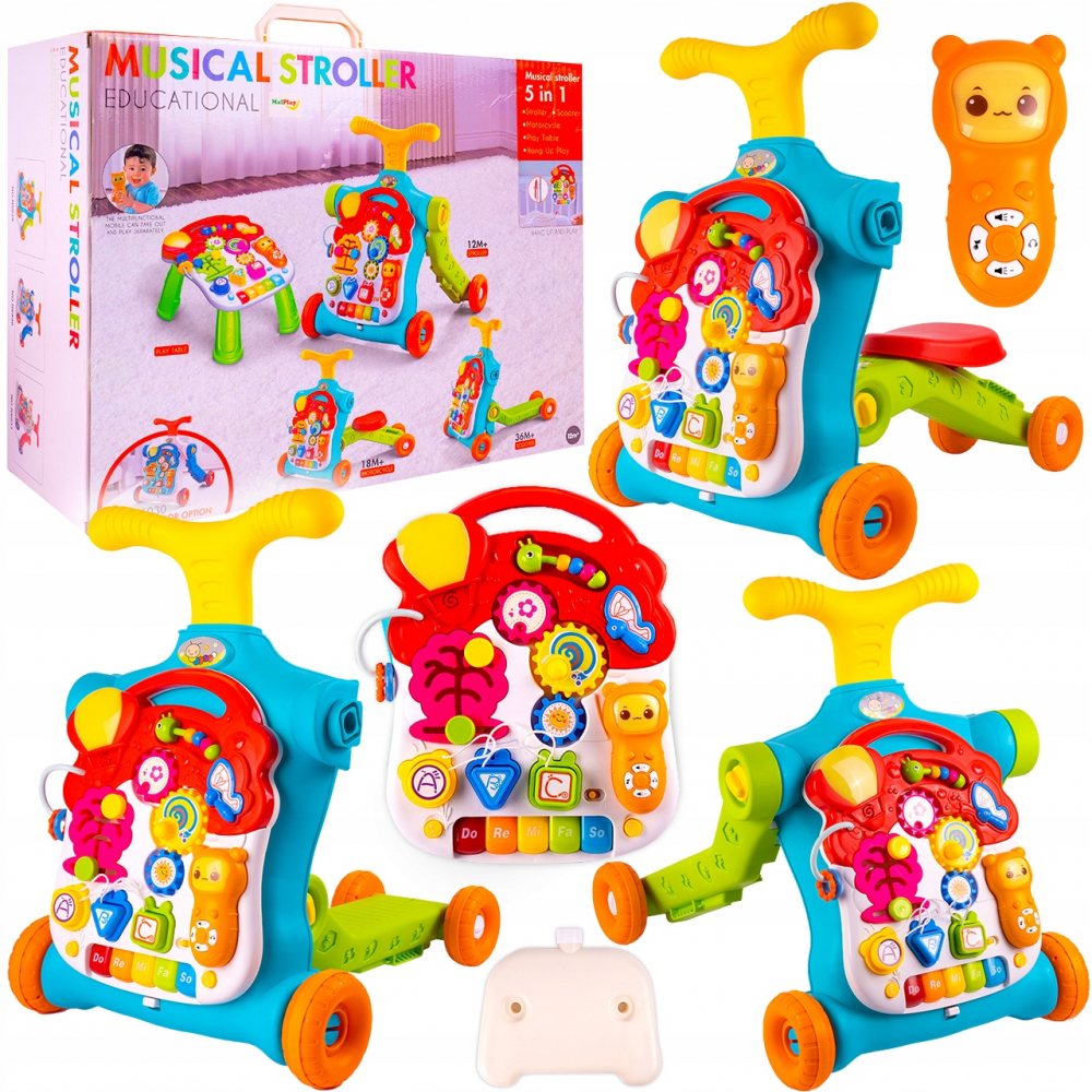 Antepremergator Malplay 5in1 Muzical Educativ - imagine 13
