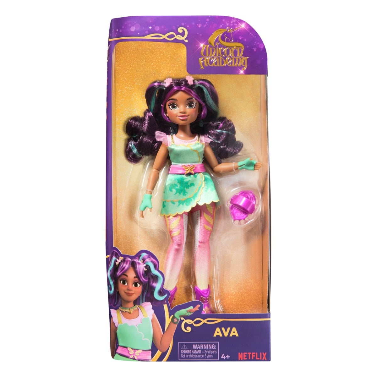 Păpușă Unicorn Academy Ava 24 cm | Modă și Magie