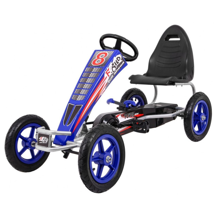 Kart Pedale Copii FULL Ahead AIR Albastru