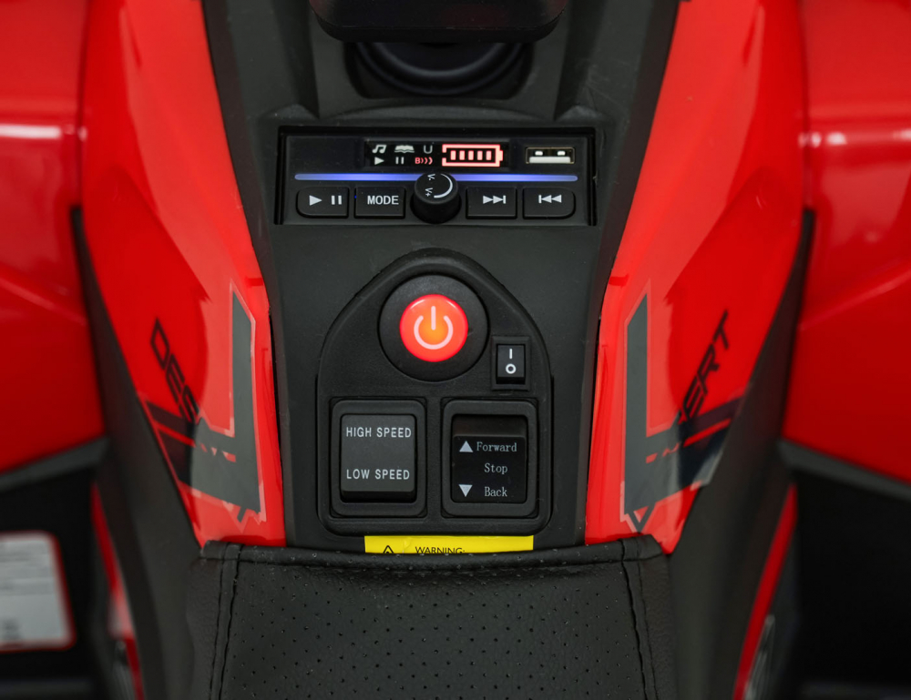 ATV Electric Ramiz Robust Red pentru Copii - imagine 10
