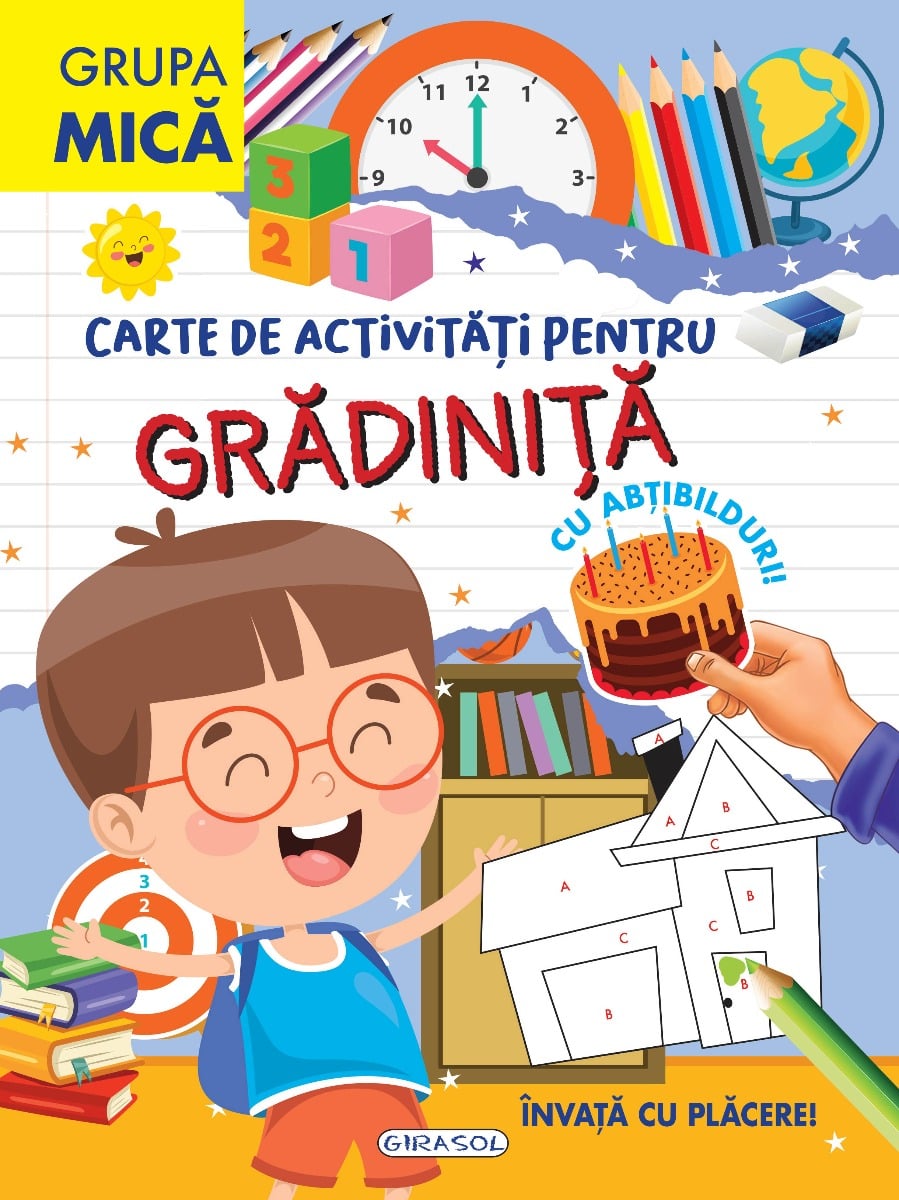 Carte Grupa Mica - Girasol | Invata si Colorezi