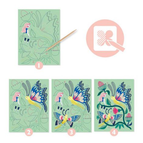 Djeco Joc Razuit Flori in Gradina - imagine 3