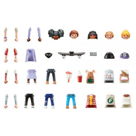 Playmobil Creeaza Figurina Moda - Jucarie Creativa - imagine 3