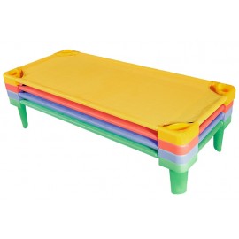 Pat superpozabil Moje Bambino, 134 cm, Albastru