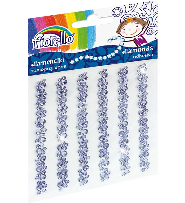 Accesorii Decor Violet Flori cu Diamante