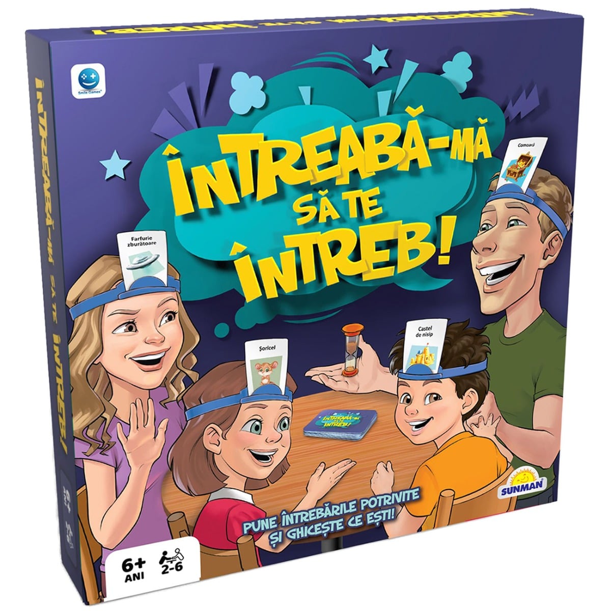 Joc de Societate Smile Games: Intreaba-ma sa te intreb!