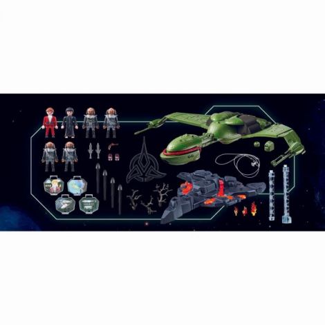 Playmobil Star Trek Klingon 71089 cu Efecte Lumini - imagine 6