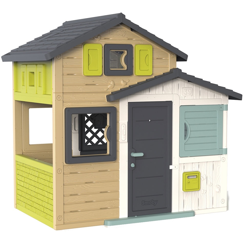 Casuta Smoby Neo Friends Evo Spatioasa Gradina - imagine 4
