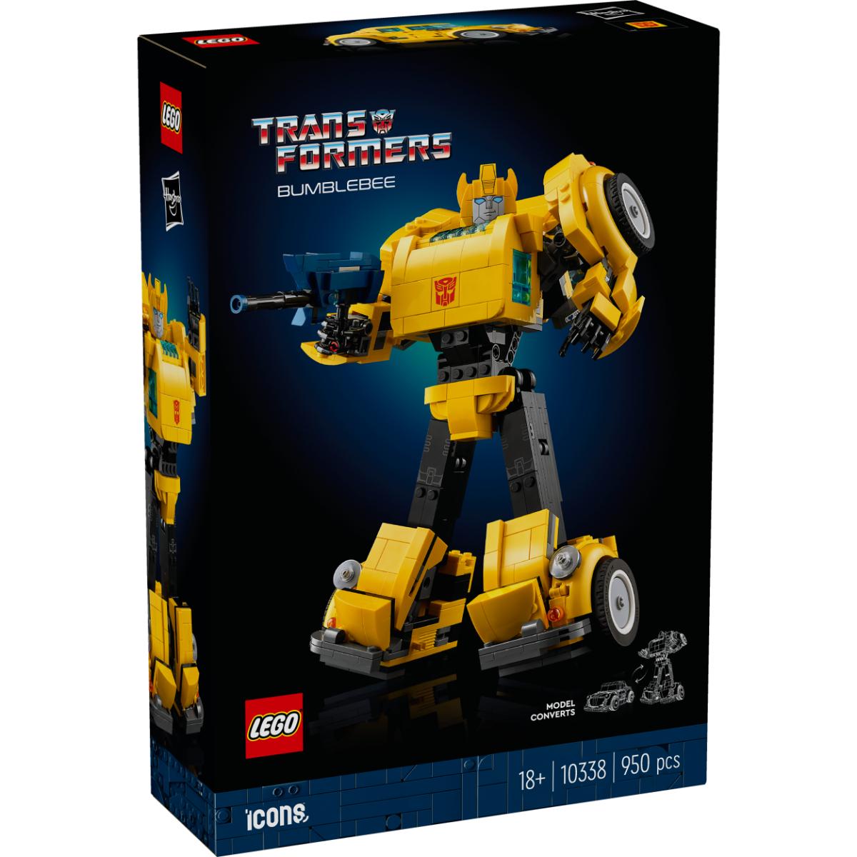 LEGO® Icons Bumblebee 10338 | Set Transformabil