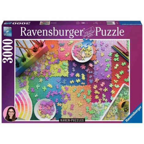 Puzzle Ravensburger 3000 piese - Calitate germană - imagine 6