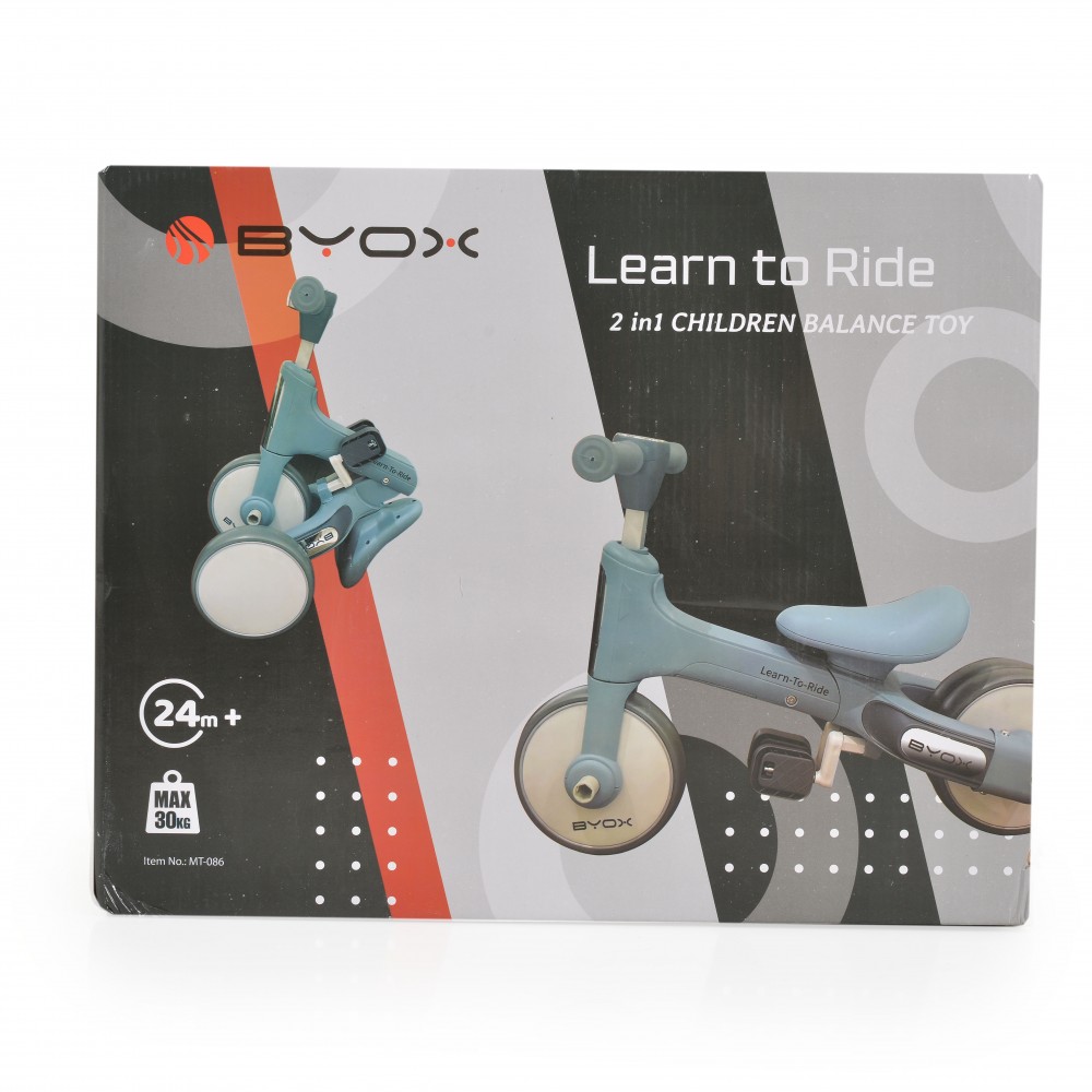 Tricicleta 2 in 1 Byox Learn to Ride - imagine 2