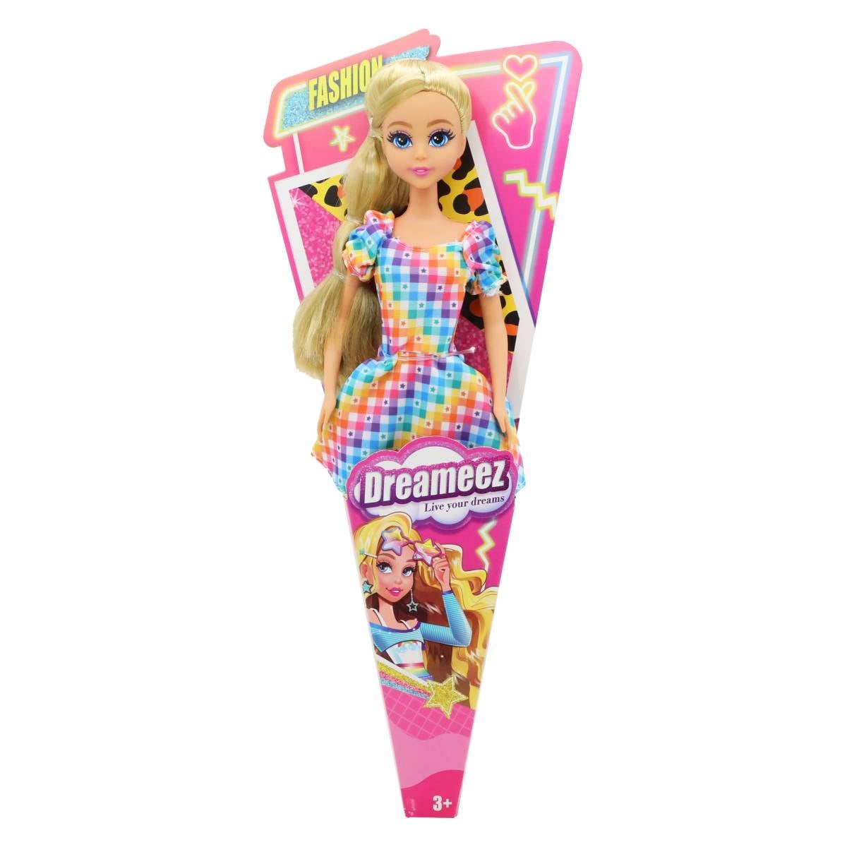 Papușă Fashion Dreameez Păr Blond Închis, 33 cm