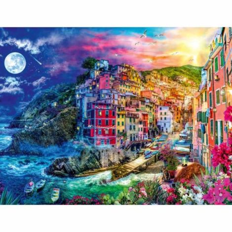 Puzzle Ravensburger Cinque Terre 2000 piese