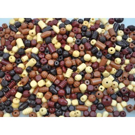 Margele din lemn natur Playbox 250g - imagine 2