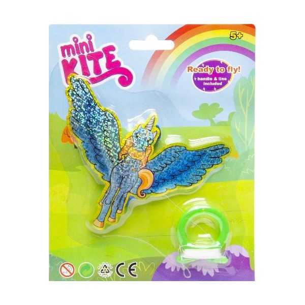 Zmeu Mini Unicorn Albastru LG Imports, 10 cm