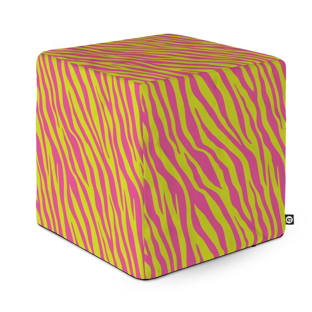 Taburet Updeco Cub XL Zebra Pink - Confort și Design - imagine 5