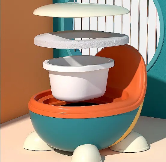 Olita Little Mom Orange, ergonomică și confortabilă - imagine 4