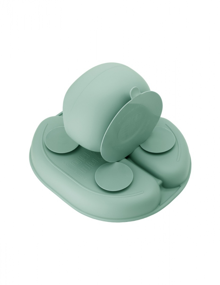 Set Diversificare Momi AMI Verde - Autonomie la Mese - imagine 2
