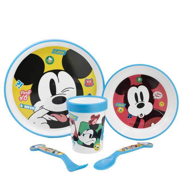 Set Masa Stor Mickey Mouse 5 Piese - imagine 3