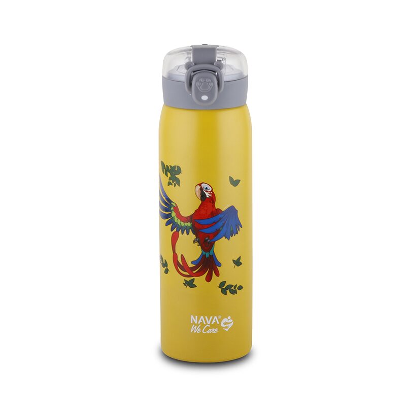 Sticlă Termo Nava We Care 500ml Galben - imagine 2