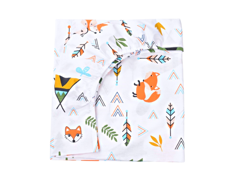 Cearsaf Patut Animale Bumbac Confort Family