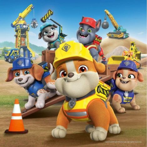 Puzzle Rubble Ravensburger 3x49 piese pentru copii - imagine 4