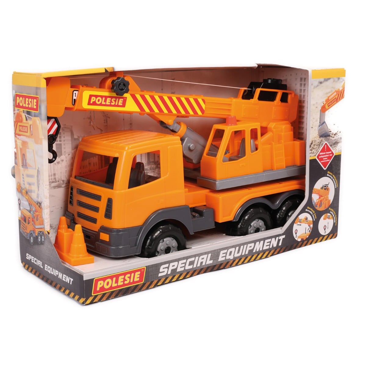 Camion cu Macara Polesie Prestige 36 cm