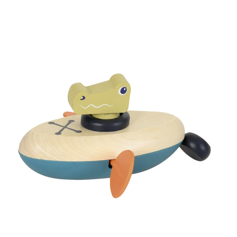 Jucărie Baie Egmont Toys Barcă Crocodil