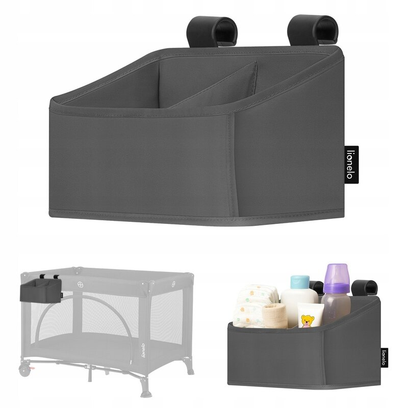 Organizator Lionelo Sidepocket S Gri - Ordonare Eficientă - imagine 6
