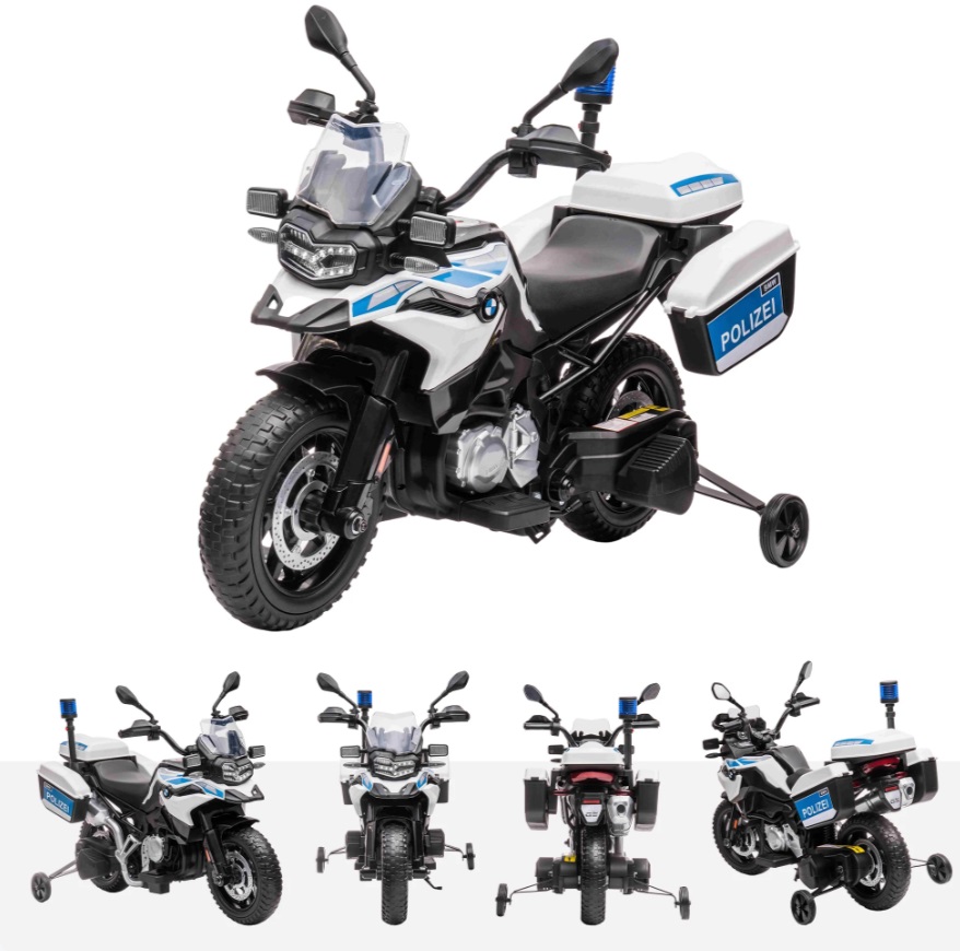Motocicleta BMW F850 Electrică 12V Copii - imagine 7