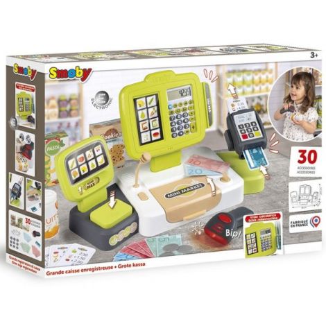 Smoby Casa de Marcat Jucărie Electronică Verde - imagine 7