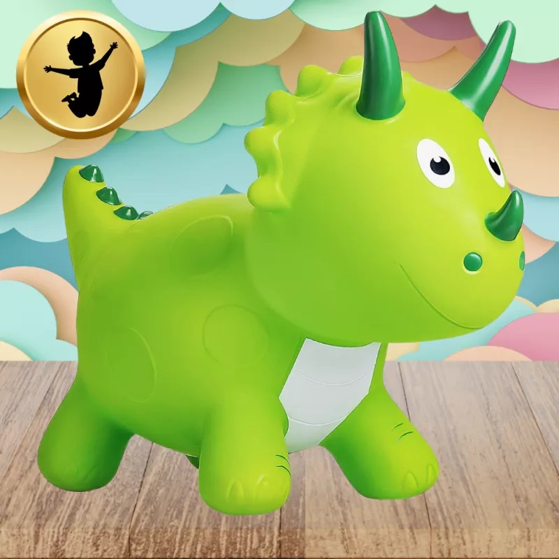 Jumper Gonflabil Dino NiceKids - Pompa Inclusa - imagine 7