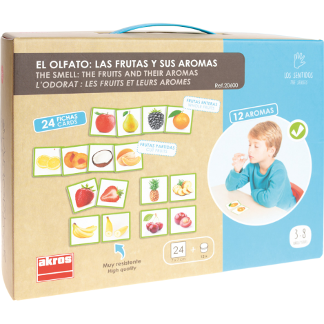 Moje bambino - Set senzorial miros fructe