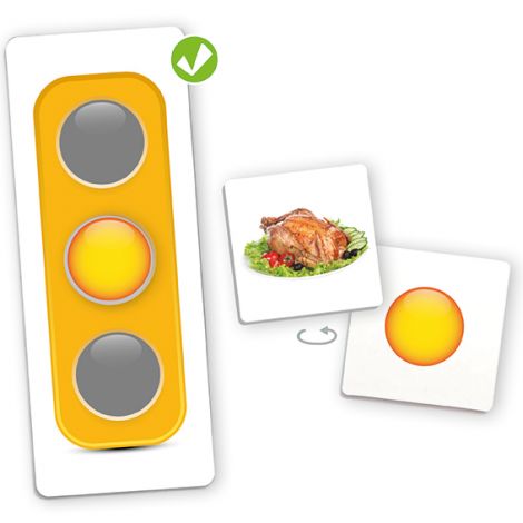 Joc Educativ Akros Semafor Alimentație Sănătoasă - imagine 4