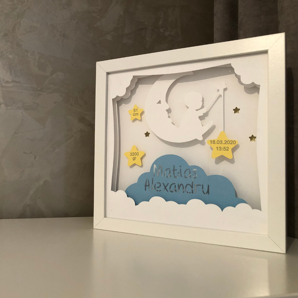 Tablou Luminos Baietel 012 Noorhandmadeatelier - imagine 6