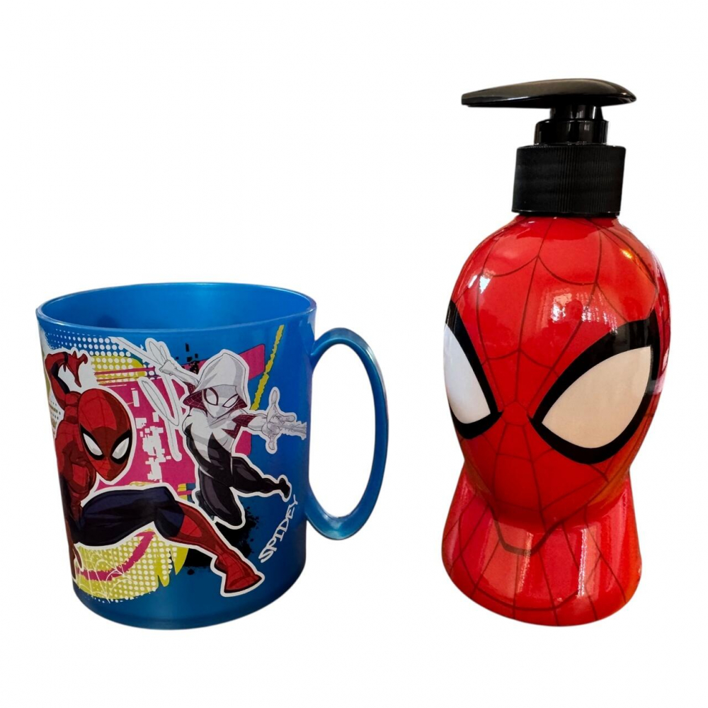 Set Spider-Man Lorenay pentru copii - gel și șampon - imagine 4