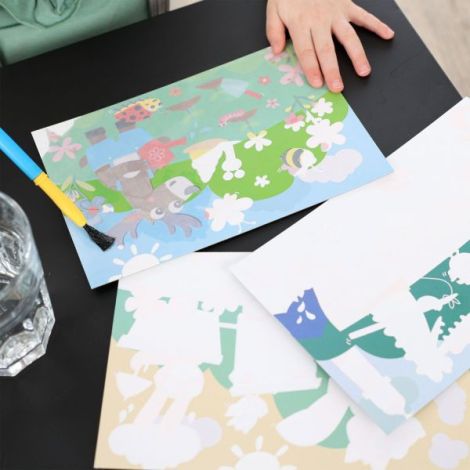 My first Colorat cu Apă Animale | Ses creative - imagine 4