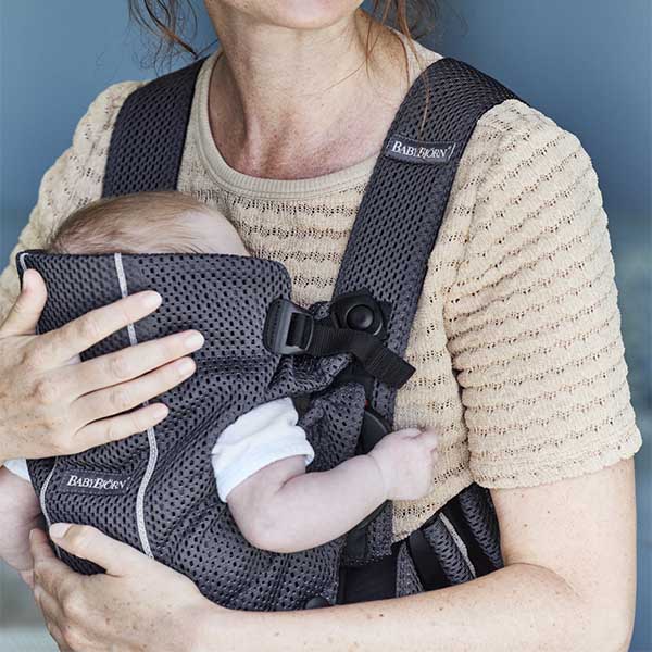 BabyBjorn Mini Marsupiu Anatomic 3D Mesh - imagine 3