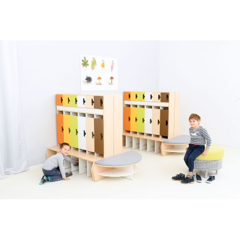 Set Vestiare Chameleon 2 Moje Bambino, Multicolor - imagine 11