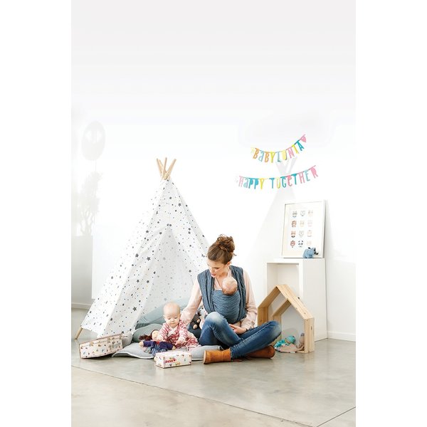 Wrap Babylonia BB-Slen Waterfall Blue - imagine 2