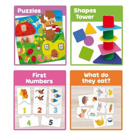 Lisciani - Colectie 10-in-1 Jocuri Educative 2+ - imagine 4
