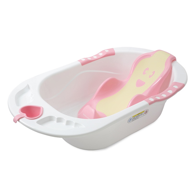 Cadita Little Mom Sunny Pink cu reductor inclus - imagine 3