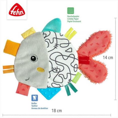 Jucărie Fosnitoare Pestișor Bebelusi 0+ - imagine 4