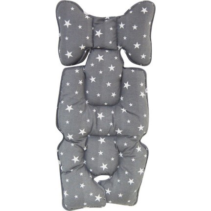 Protecție textilă SeviBebe Grey Stars - confort și siguranță - imagine 3